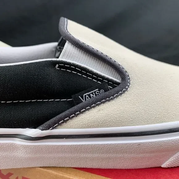 Van's Slip-on Mix Match Gry Blk Wht Various Sizes - Picture 5 of 9